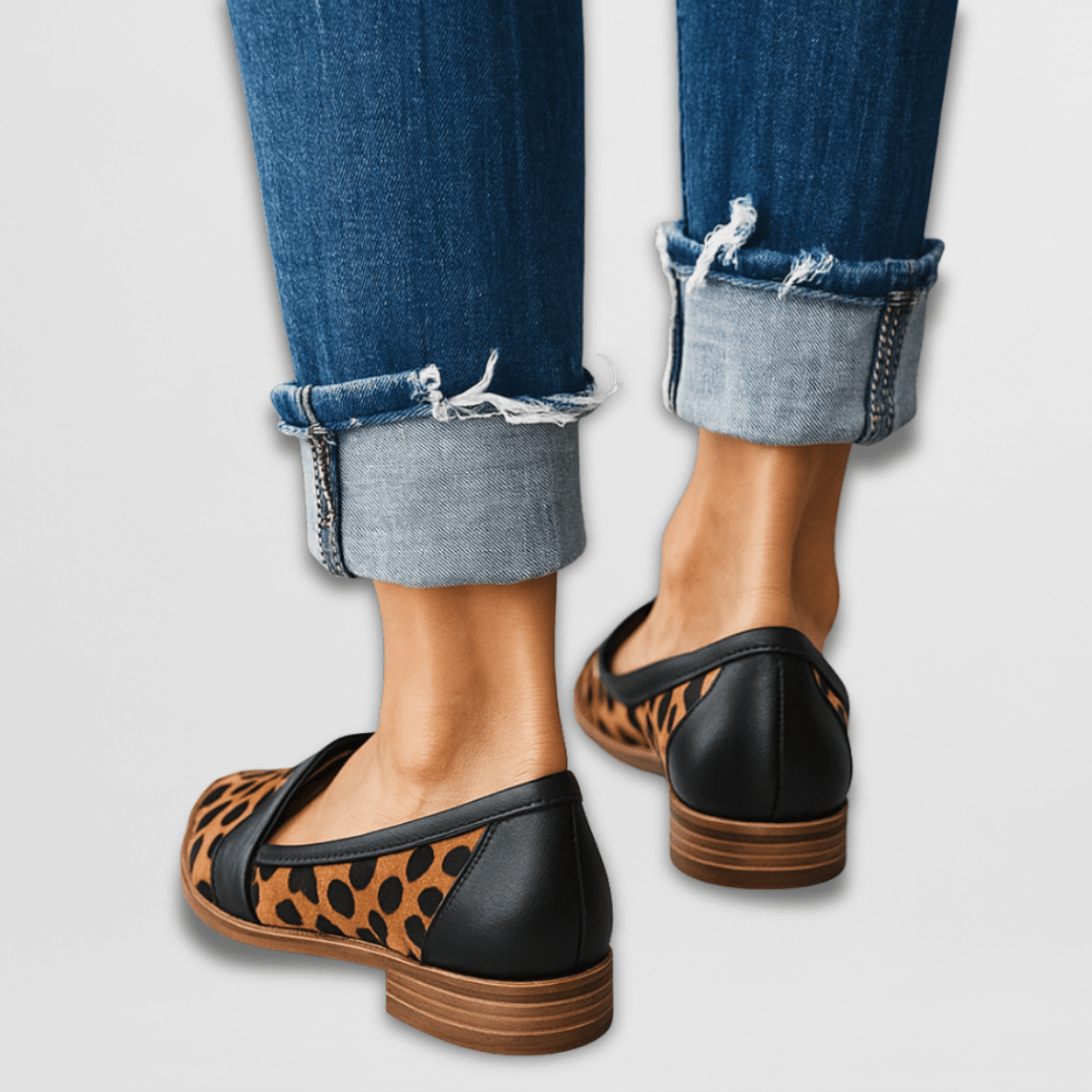 Jana | Damen Frühlings Loafers aus Wildleder mit spitzer Zehenpartie