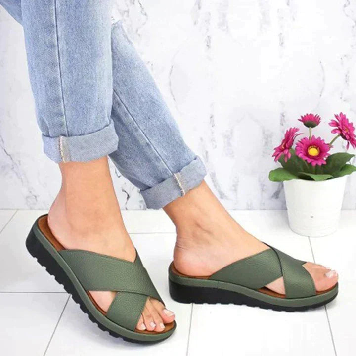 Bettina | Damen Sommer Orthopädische Stil Sandalen