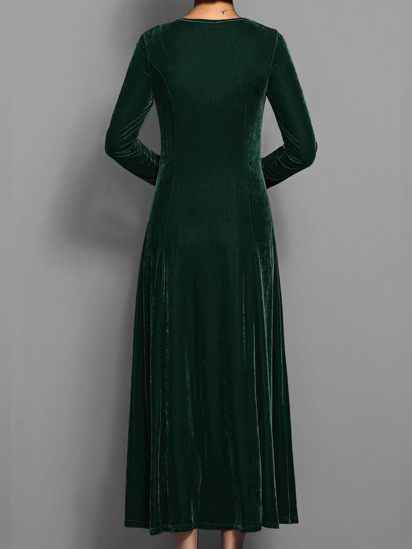 Elfriede | Damen-Langes formelles Kleid im klassischen Stil