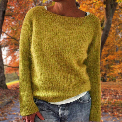 Felicia | Damen Gemütlicher Pullover im Lockeren Herbststil