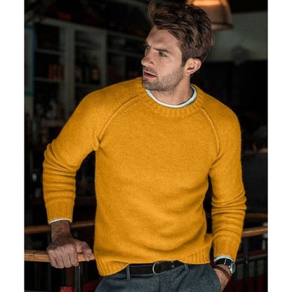 Bruno | Herren Langarm Rundhals Pullover