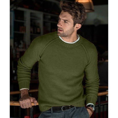 Bruno | Herren Langarm Rundhals Pullover