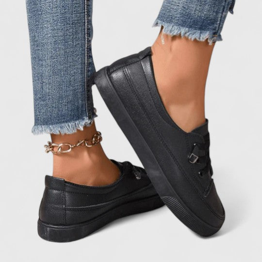 Karin | Damen Klassische Frühlings Schnür-Sneaker