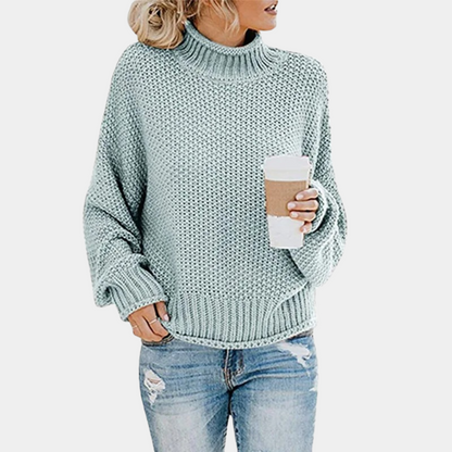 Johanna | Damen Langarm Rollkragenpullover
