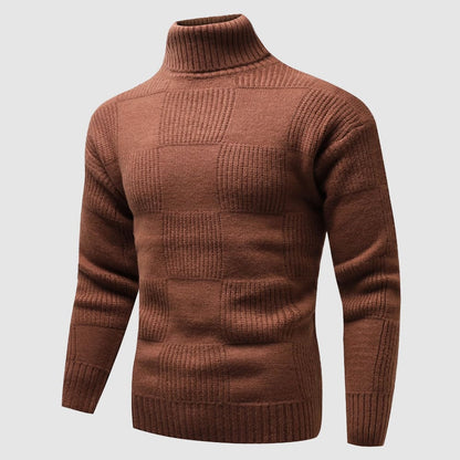 Thomas | Herren Frühlings Enganliegender Rollkragenpullover