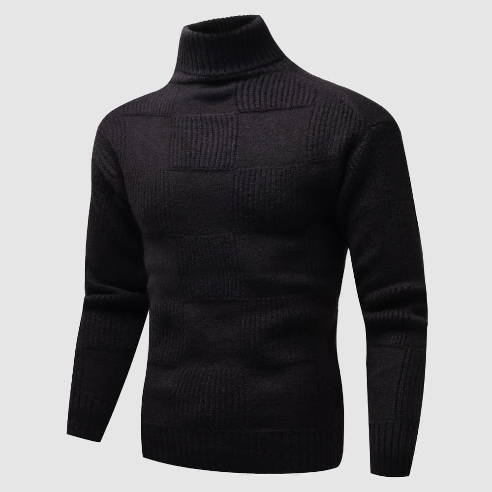 Thomas | Herren Frühlings Enganliegender Rollkragenpullover