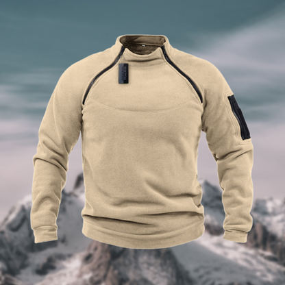 Dominic | Herren Frühlings Half-Zip Langarm Hoodie
