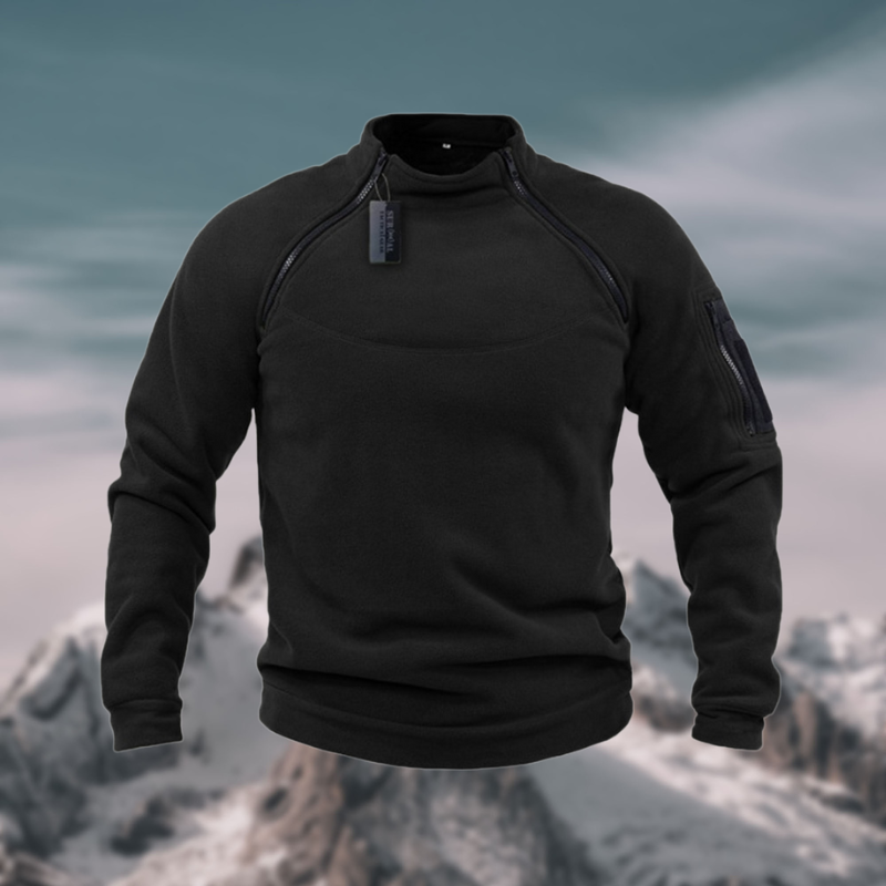 Dominic | Herren Frühlings Half-Zip Langarm Hoodie