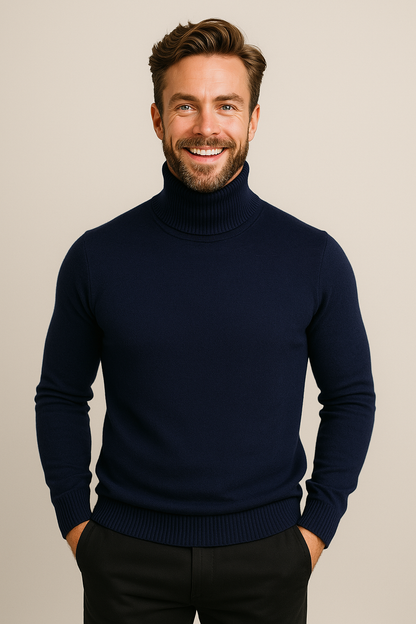 Janosch | Herren Frühling Rollkragenpullover