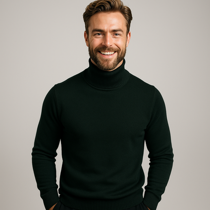 Janosch | Herren Frühling Rollkragenpullover