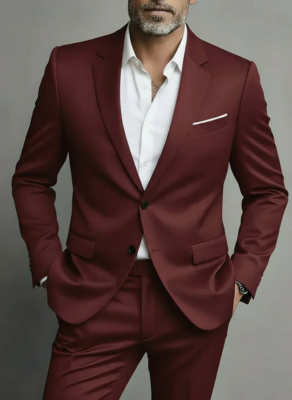 Wilfried | Eleganter Herren Frühjahrs Slim Fit Anzug