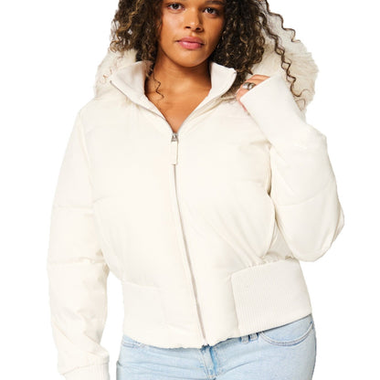 Jana | Warme Stilvolle Winter Kapuzenjacke für Damen