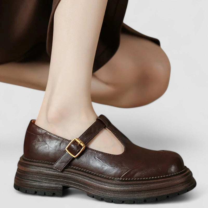 Barbara | Damen Orthopädische Mary Jane Winterstiefel