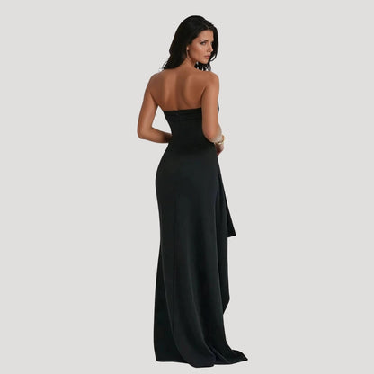 Kerstin | Damen Trägerloses Maxi Kleid für Hochzeitsgäste