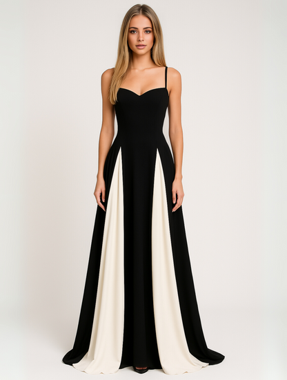 Carolin | Elegantes Formelles Maxi-Kleid für Hochzeitsgäste