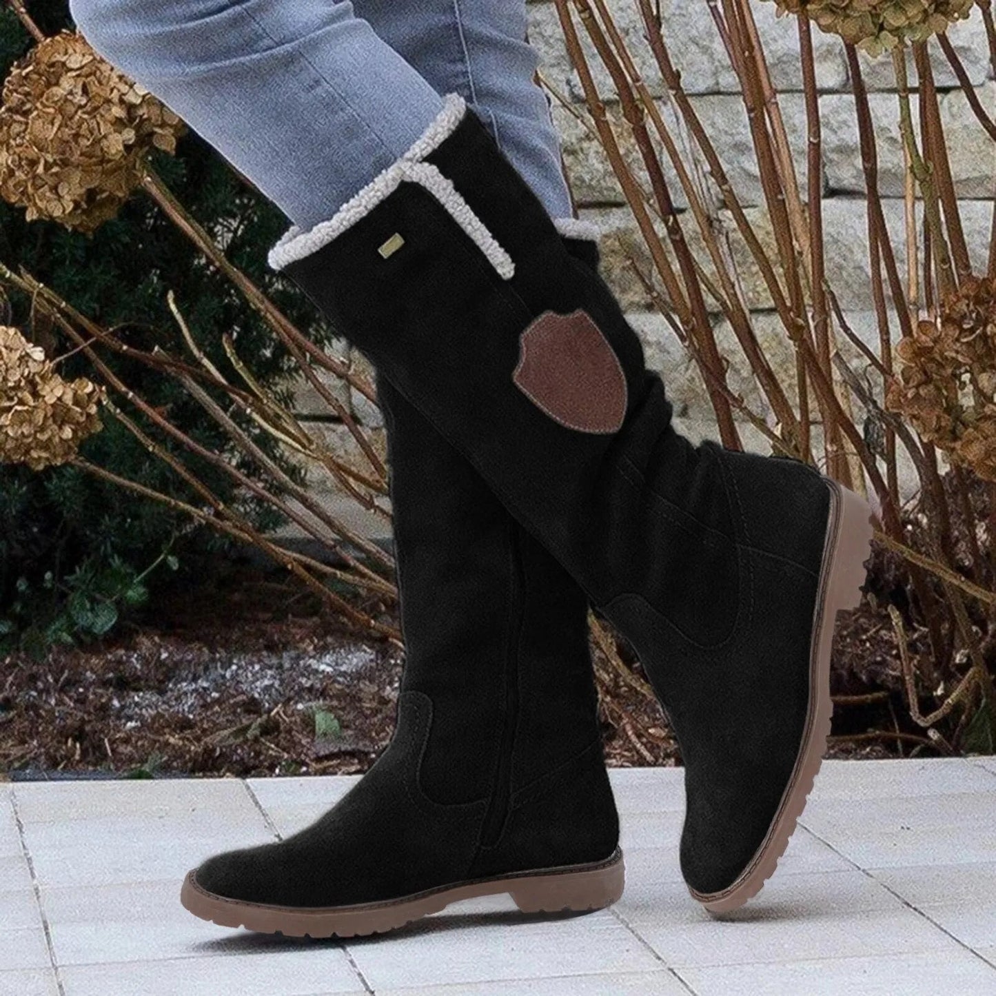 Doris | Damen Winter Stiefel bis zum Knie