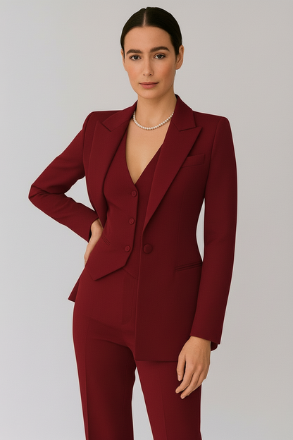 Elke | Stilvolles Elegantes Damen Frühjahrsanzug-Set
