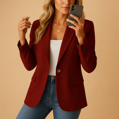 Anke | Eleganter Damen Frühjahrs Klassik Blazer