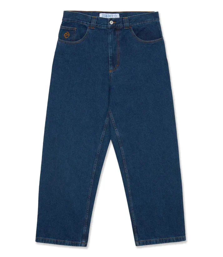 Hugo | Herren Frühlings Jeans mit entspannter Passform und weitem Bein
