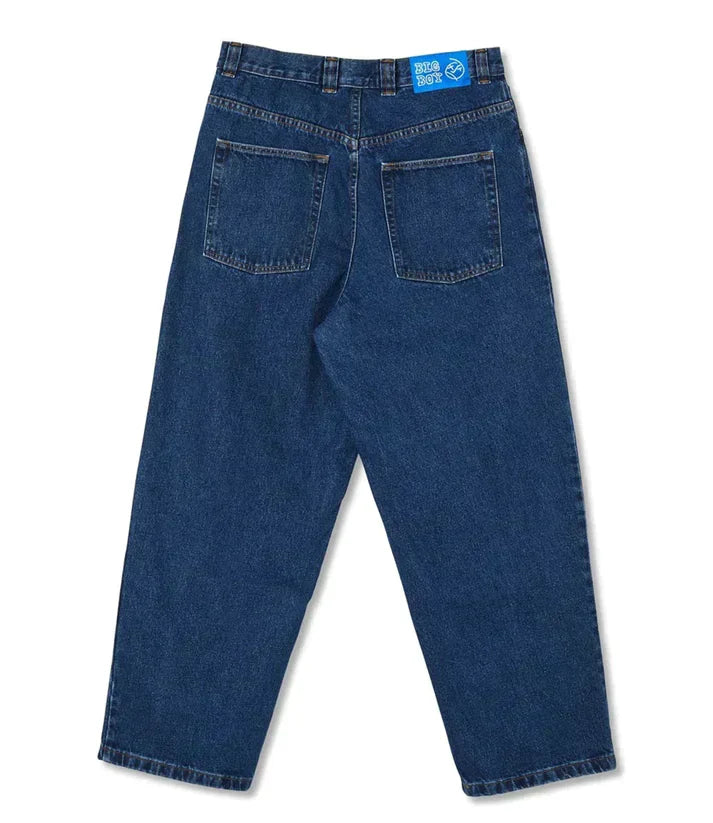 Hugo | Herren Frühlings Jeans mit entspannter Passform und weitem Bein