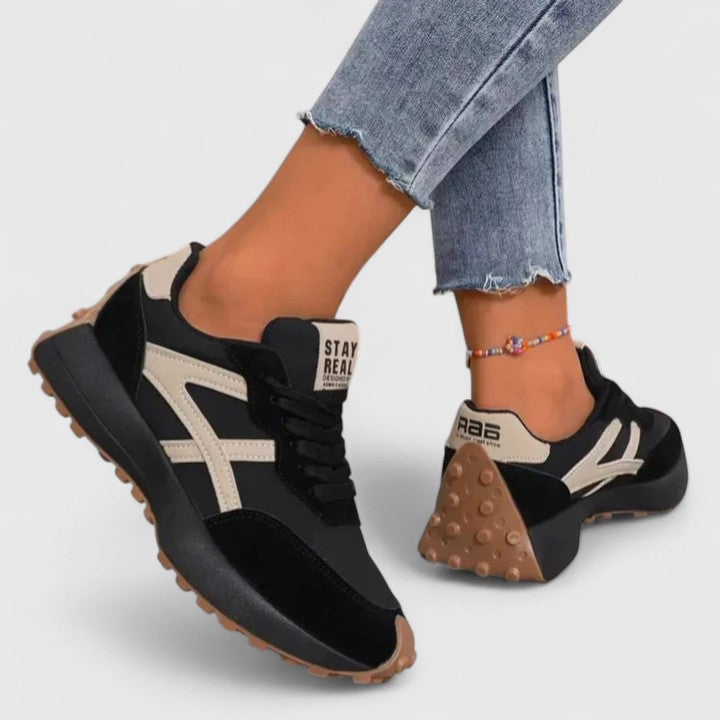 Lydia | Damen Frühlings Legere Schnür-Laufschuhe