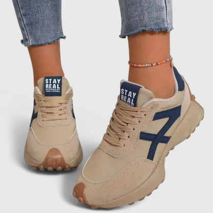 Lydia | Damen Frühlings Legere Schnür-Laufschuhe