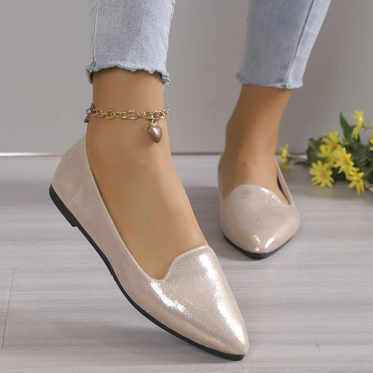 Alina | Damen Frühlings Elegante Ballerinas
