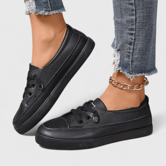 Karin | Damen Klassische Frühlings Schnür-Sneaker