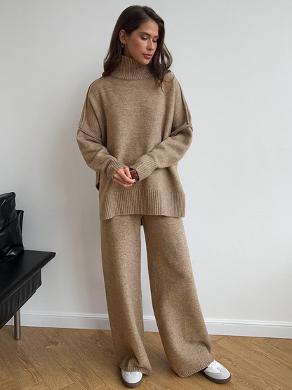 Stefanie | Damen Frühlings Oversize Zweiteiliges Set