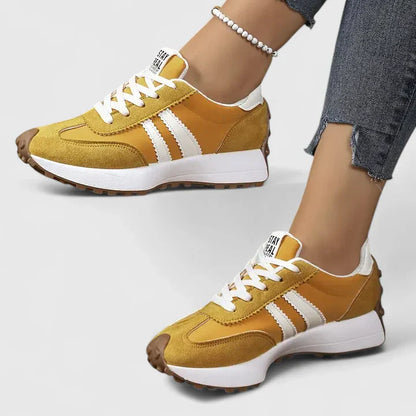 Johanna | Damen Frühlings Retro Schnür-Sneaker
