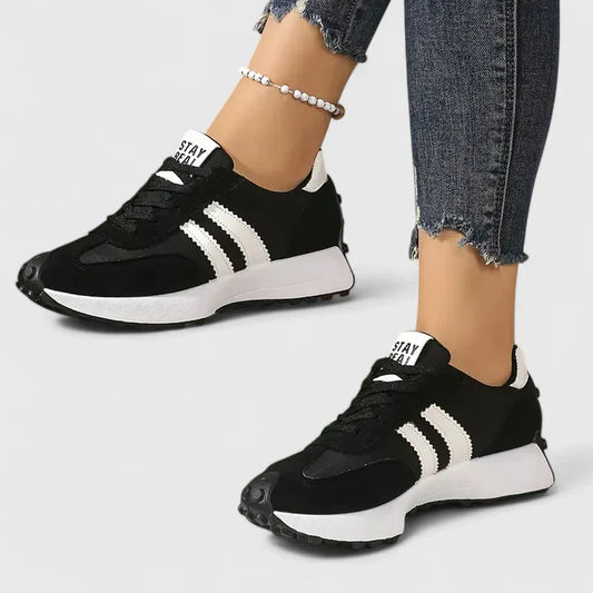 Johanna | Damen Frühlings Retro Schnür-Sneaker