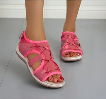 Lara | Damen Verstellbare Riemen Lässige Walking-Sandalen