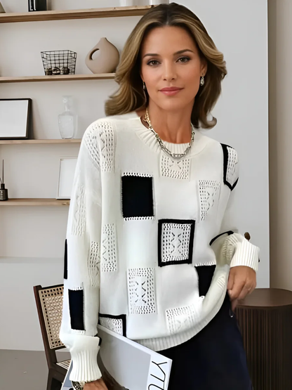 Selina | Damen Frühlings Lässiges Relaxed Fit Top