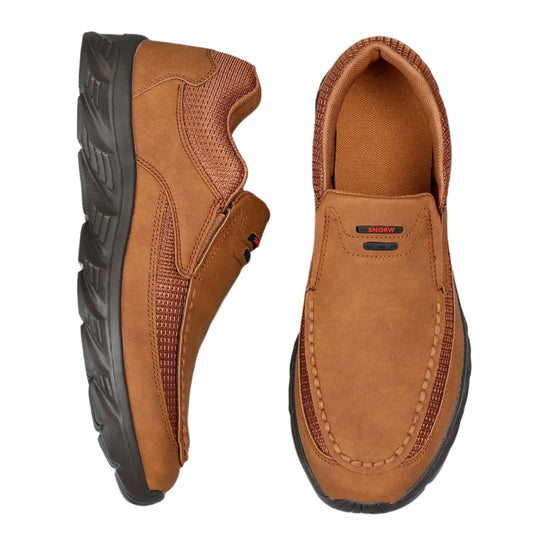 David | Herren Klassische Slip-On Freizeithalbschuhe