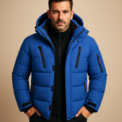 Markus | Herren Outdoor Isolierte Robuste Winterjacke