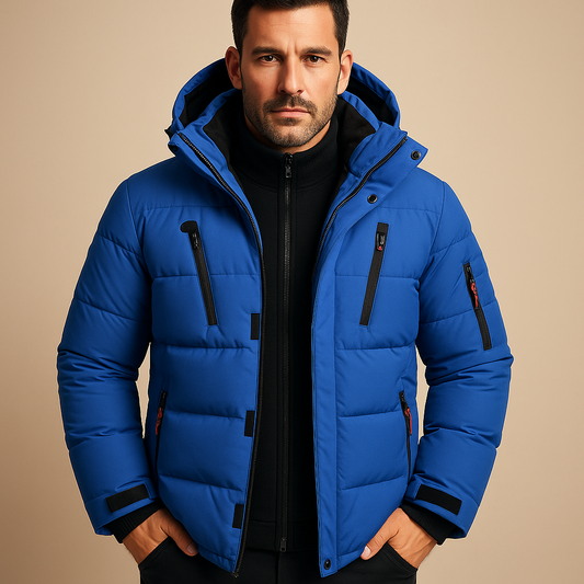 Markus | Herren Outdoor Isolierte Robuste Winterjacke