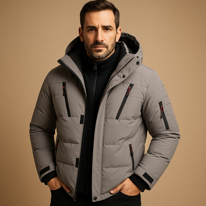 Markus | Herren Outdoor Isolierte Robuste Winterjacke